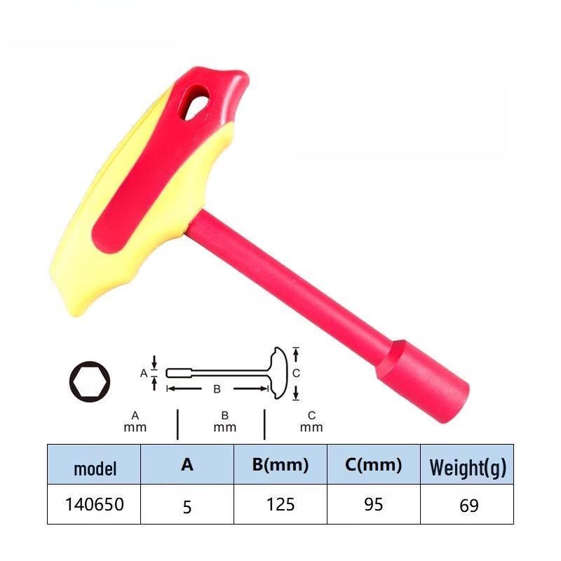 Aokewen 5mm Insulated Socket Wrench