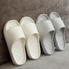 Home slippers women's summer hotel bathroom men's indoor cool slippers casual bath couple household flip flops