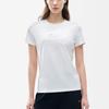 New FILA Athletics Set In Sleeve T Shirt Women's Brown White A11W211117FWT