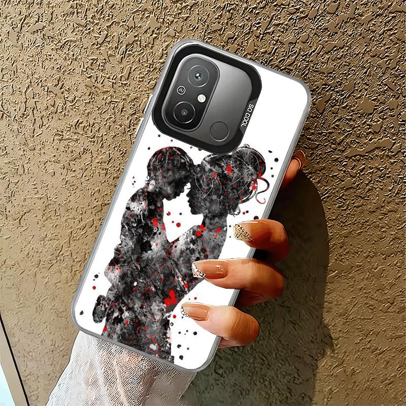 Mom Baby Girls Theme Soft Phone Case for Xiaomi Redmi 15C 15 14C 13C 12C Poco X5 X6 X7 Pro X3 F8 F7 Ultra M8 13 12 Cover Back Sh