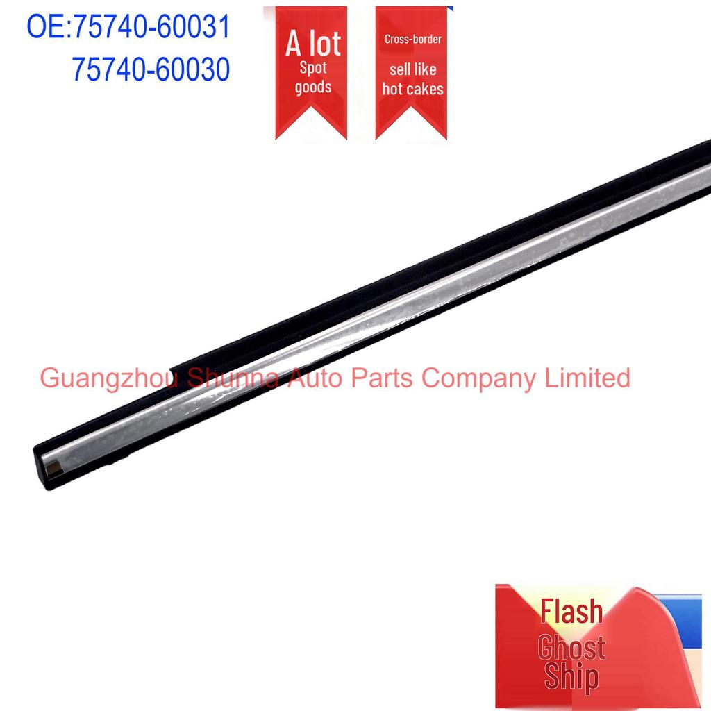 Toyota Land Cruiser 100 Rear Left Door Glass Weatherstrip 75740-60031/60030