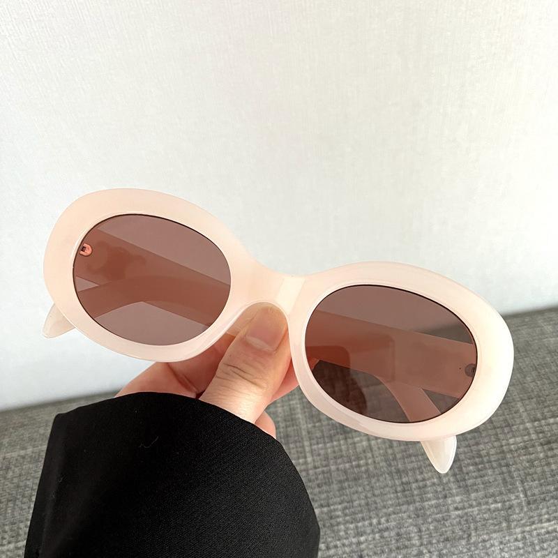 

Поляризованные овальные солнцезащитные очки женские ретро-индивидуальные уличные солнцезащитные очки мужские