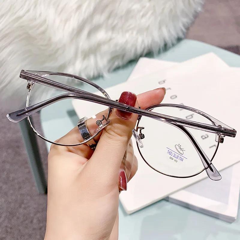 Reading Glasses for Women Men Vintage Round Outdoor Color Changing Hyperopia Sunglasses Finished Presbyopia Plus Eyeglasses