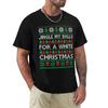 Jingle My Balls for a White Christmas T-Shirt Utility Casual Work T-Shirt
