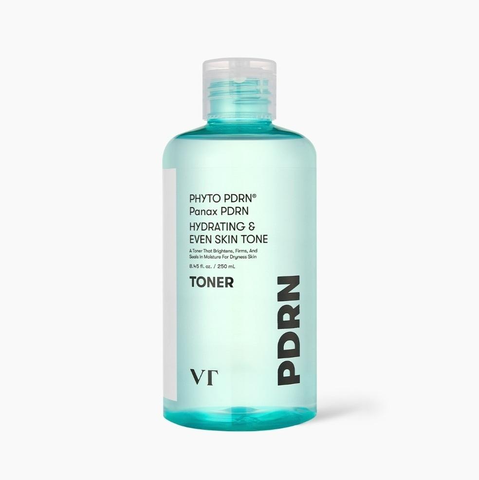 VT Cosmetics PDRN Hydrating Toner Ginseng-Derived Skin Repair & Moisture Care 250mL