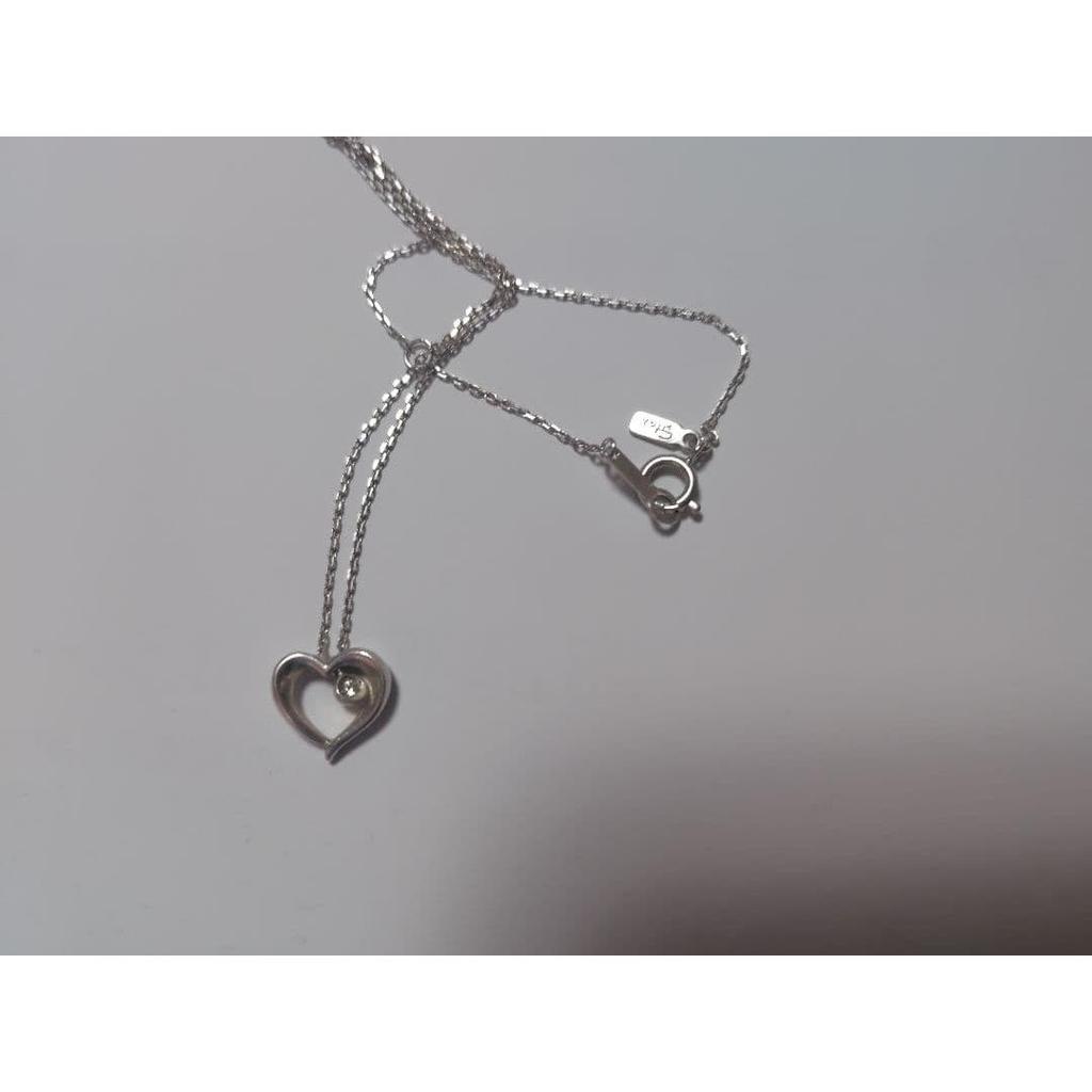 Used STAR JEWELRY heart necklace