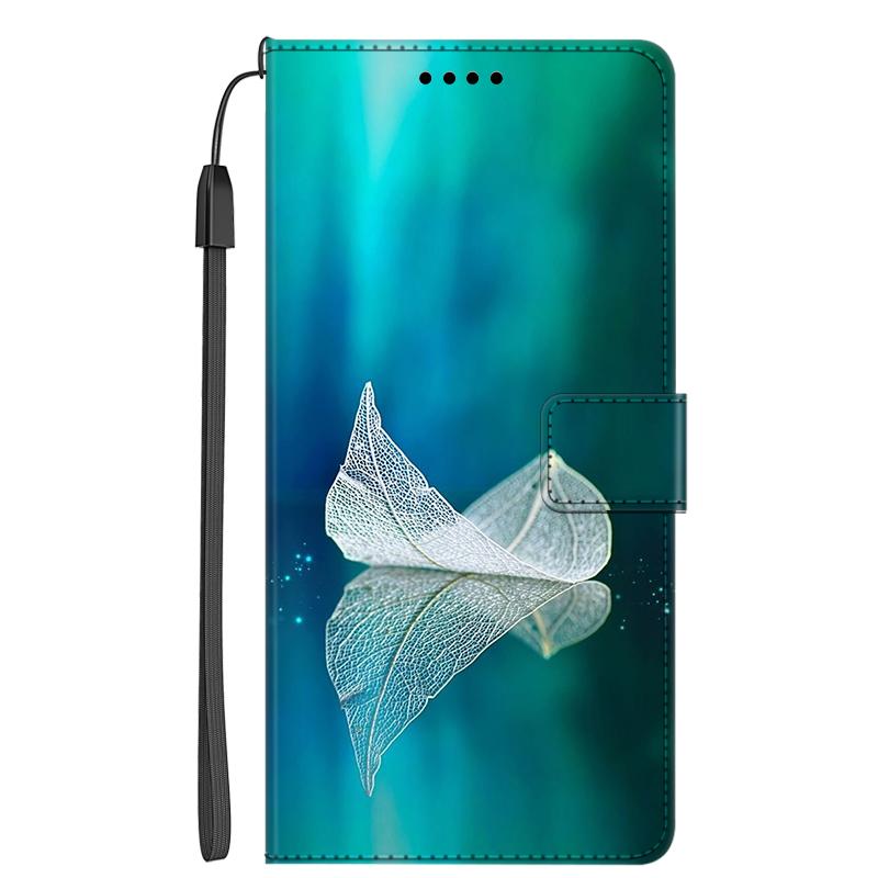 Leather Flip Cover For Moto G06 Power G06 Case Flower Floral Wallet Stand Book Card Slot Phone Cover For Motorola G 06 Power