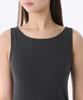 MUSINSA STANDARD WOMAN Women'S Soft Jersey Flare Long Dress [Dark Grey]