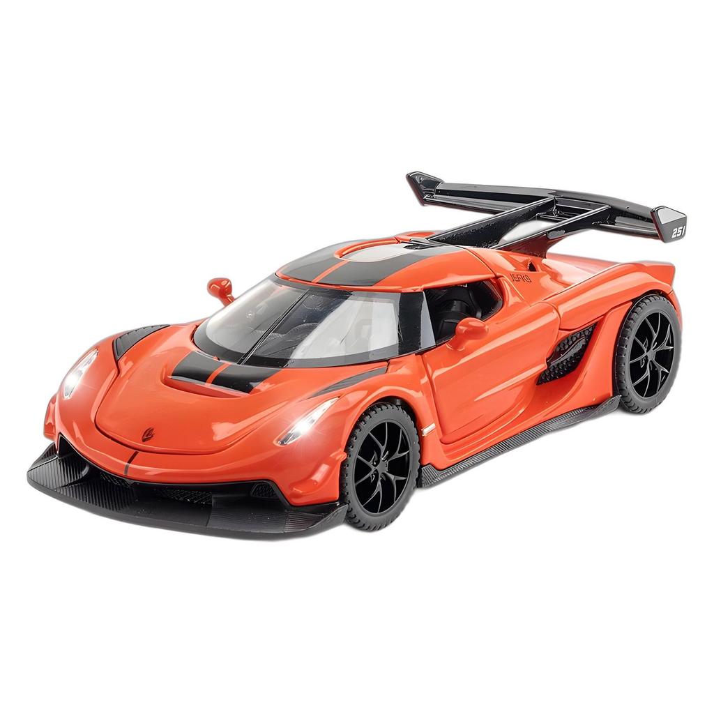 1:32 Jesko Supercar Model with Dihedral Doors - Nordic Sports Car, TikTok Favorite