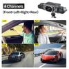 3/4 Lens Dash Cam, 360° Car DVR, Rearview Camera, Parking Monitoring, WIFI/GPS Tracking Recorder, Car Accessories