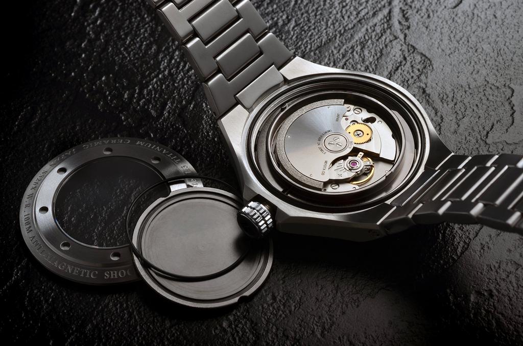 Craftsman Prestige Mecánico Automático Fecha Plata Titanio [KENTEX] S526X-06 Para Hombre