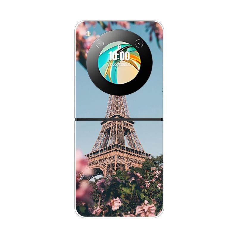 Pevný PC kryt pre ZTE Nubia Flip 2 Nárazuvzdorné puzdrá na telefón pre ZTE Libero Flip 2 5G Zadný priehľadný kryt Flip2 Coque Funda