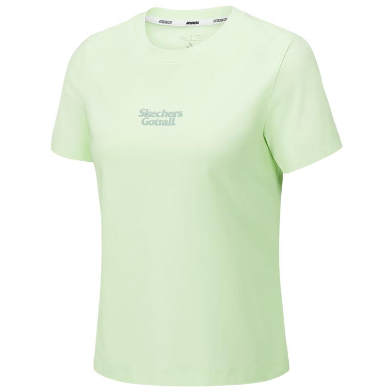 Skechers Women s Casual Knit Short Sleeve T-Shirt XL 100