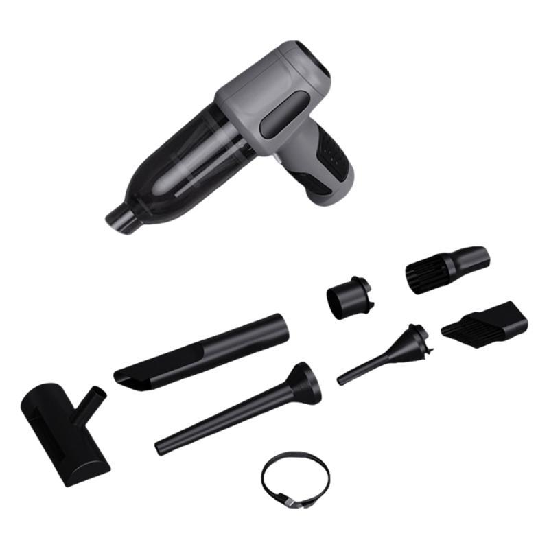 

Low Noise Designs Portable Rechargeable Car Vacuum Cleaner Handheld High Speed Motor Dry Wet Electric Dust Cleaning Tool