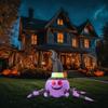 Halloween Pumpkin Inflatable Model 2.3m, Spider With Witch Hat, Halloween Decoration Inflatable Model