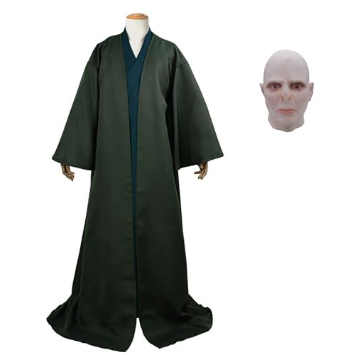 

Midoriya Voldemort Cosplay Costume with Mask (Size M)