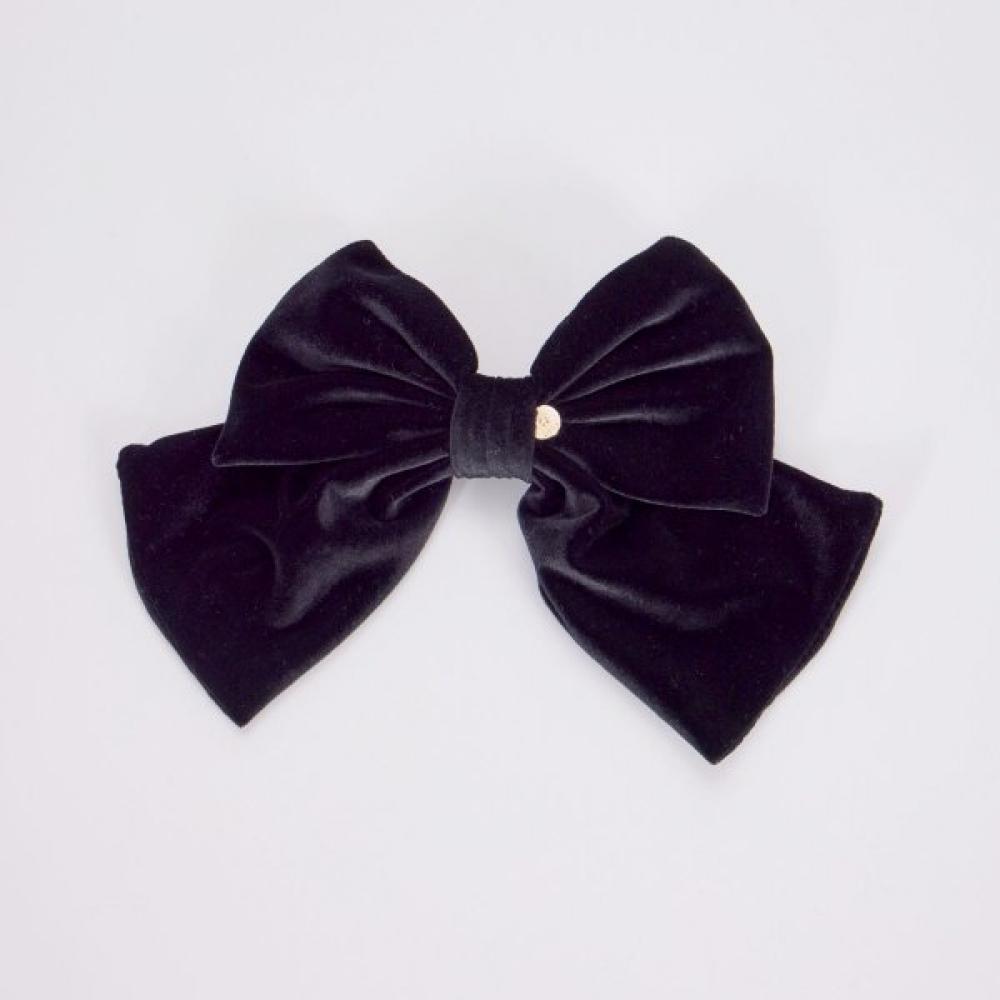 Lala Velvet Ribbon Pin H687 blacks