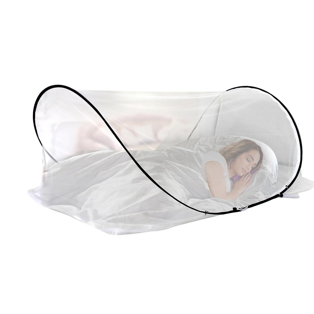 New Outdoor Travel Mosquito Net,Foldable Lightweight Small Mosquito Nets,Single Bed Camping Mosquitoes Tent for University Dorm