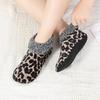 Winter Warm Home Shoes Socks Thick Non Slip Short Socks Fashion Plush Floor Socks  For Women