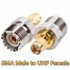 Kupfer Messing HF Koaxialstecker SMA zu TNC UHF N Stecker Buchse PL259 SO239 Konverter Antennenadapter