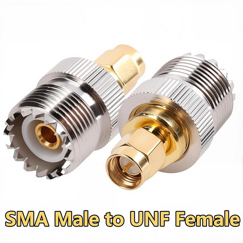 Kupfer Messing HF Koaxialstecker SMA zu TNC UHF N Stecker Buchse PL259 SO239 Konverter Antennenadapter