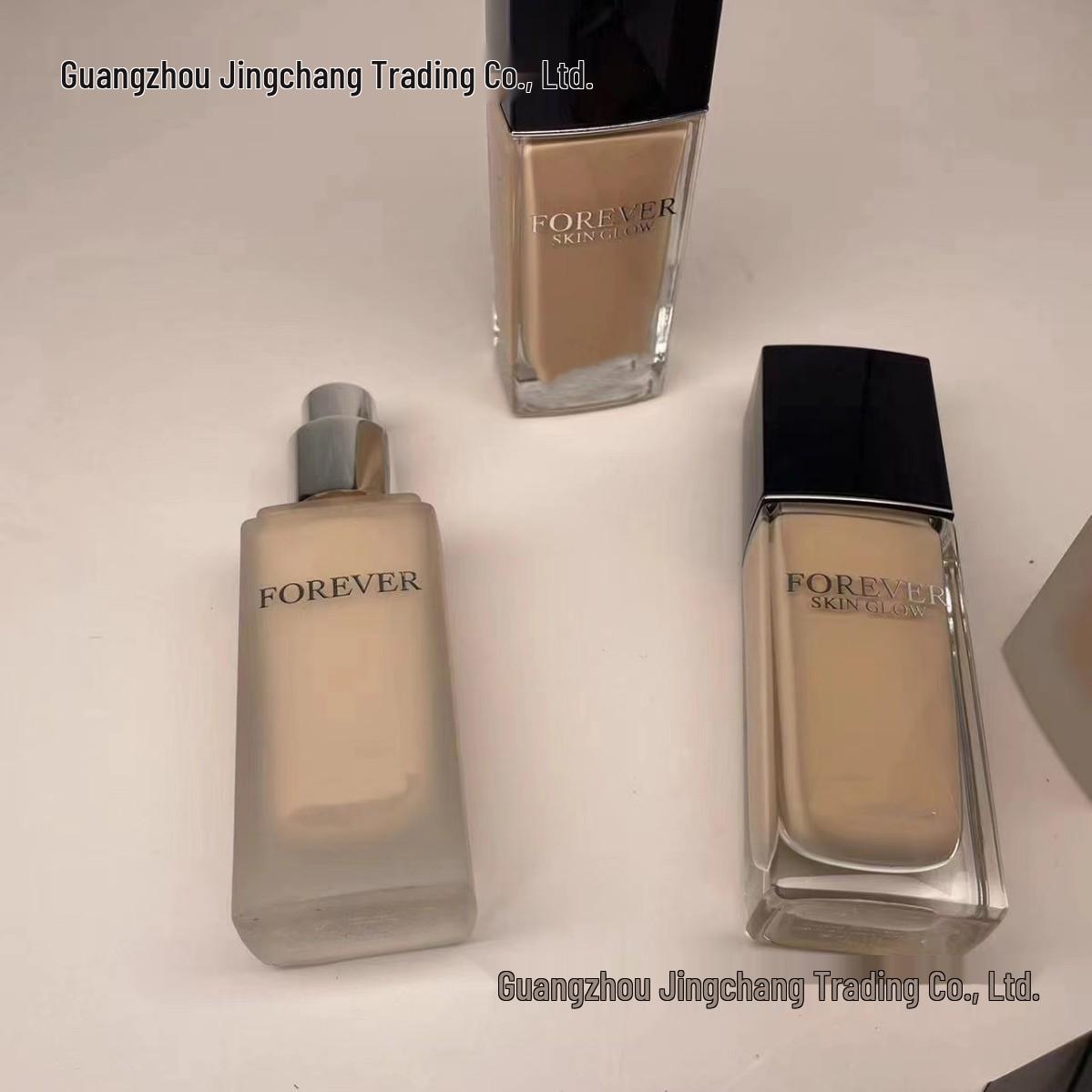 Ming.Tong Матовая стойкая кремовая тональная основа-жидкость - 30 мл, Не размазывается, Увлажняющая, Новый стиль. Matte 0N