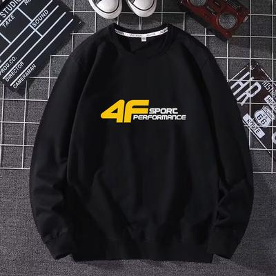 Men's Long Sleeve Sweatshirts Luxury Printed Design Harajuku Sweatshirt Allmatch Sport Kit O-Neck Loose Pullovers & Long Sleeves Men’s