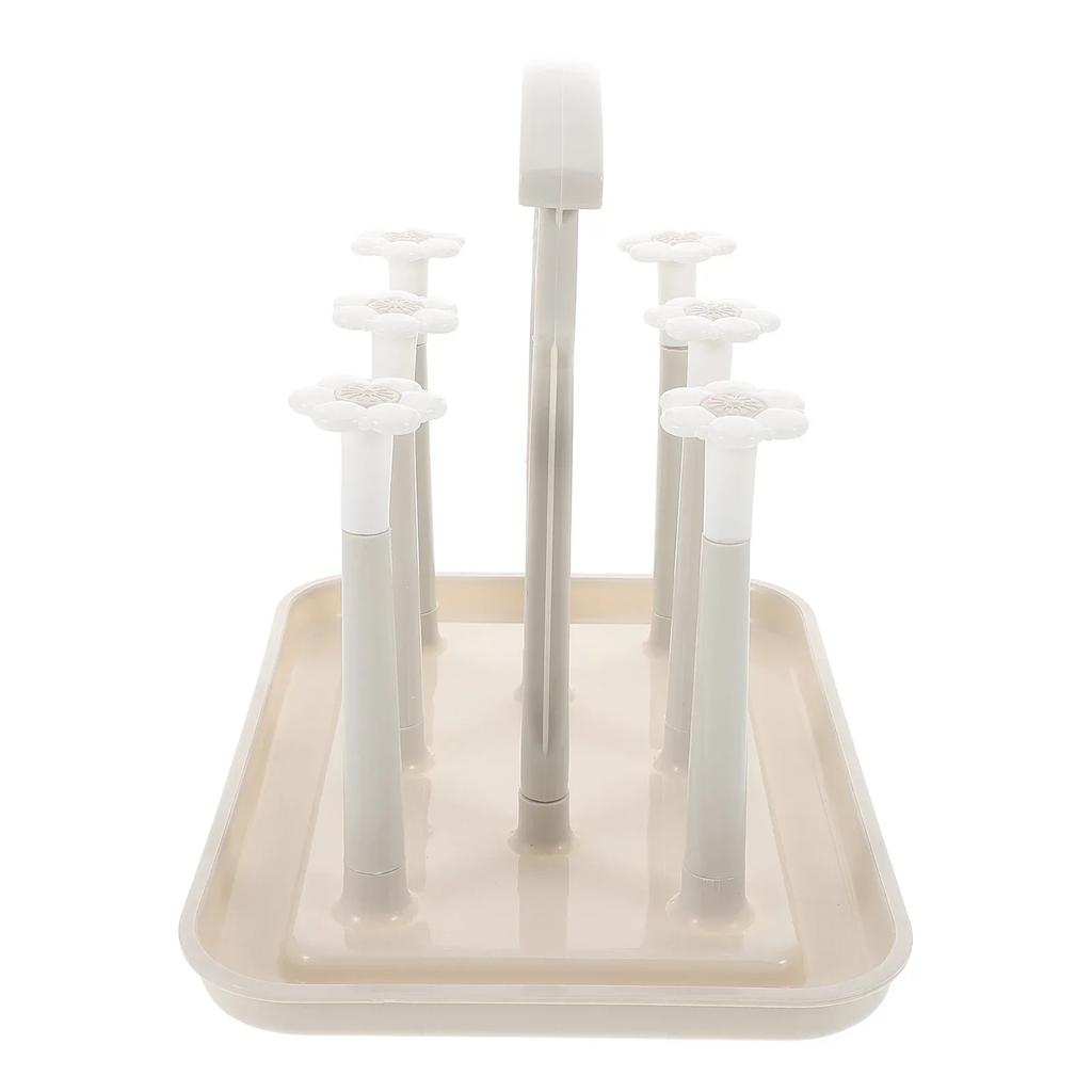 Multifunctional Cup Holder Bottle Drying Rack Kitchen Living Room Mug Racks Counter Glass Bottles Baby Feeding Euro Style