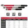 5-210N.m Torque Wrench 1/2'' 3/8'' 1/4'' Bi-directional preset torque wrench bicycle motorcycle car hand tools & adapters