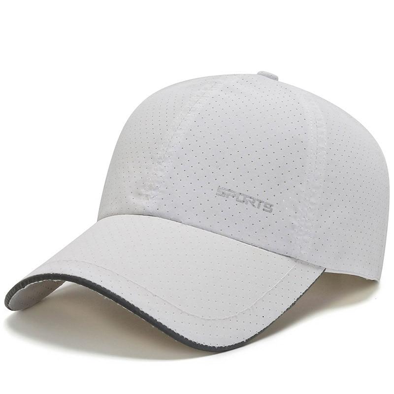 Northwood Breathable Sports Summer Cap Women Mens Baseball Caps Holes Fast Dry Sun Hats Hip Hop Snapback Trucker Cap