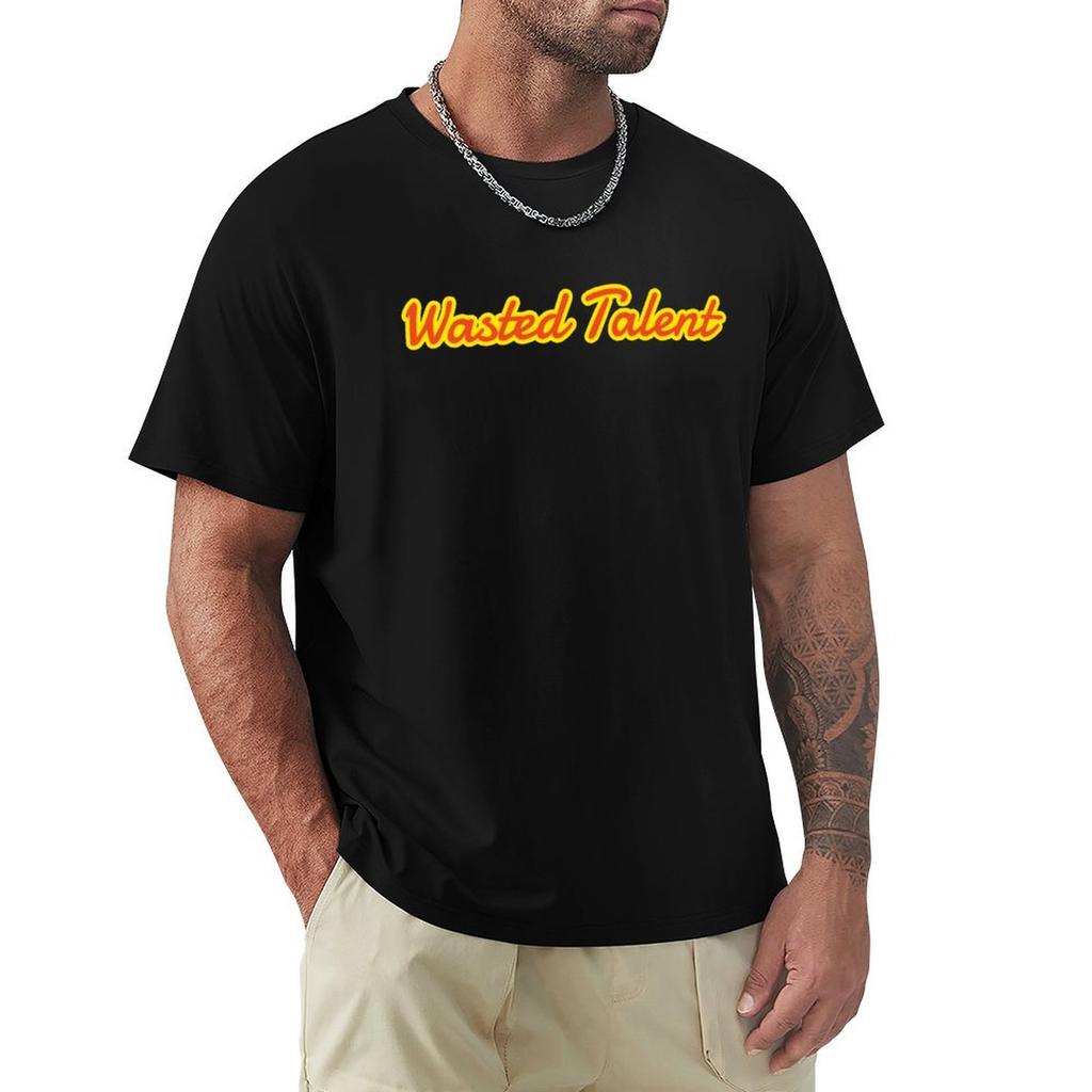Wasted Talent T-Shirt Cute Clothes Anime Clothes Custom T Shirt Sweat T Shirts for Men Pack