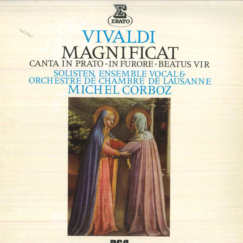 

Виниловая пластинка МИШЕЛЬ КОРБО И ВОКАЛЬНЫЙ АНСАМБЛЬ ORC Вивальди Magnificat Canta In Prato ZL30545 ERATO Германия Классическая Б/У