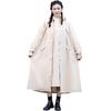 Bicycle Raincoat Waterproof X High Water Resistance Rainproof Storage Bag Rainy Season Moped Backpack Rain Super Stylish [LLWAAV] Women's Raincoat,