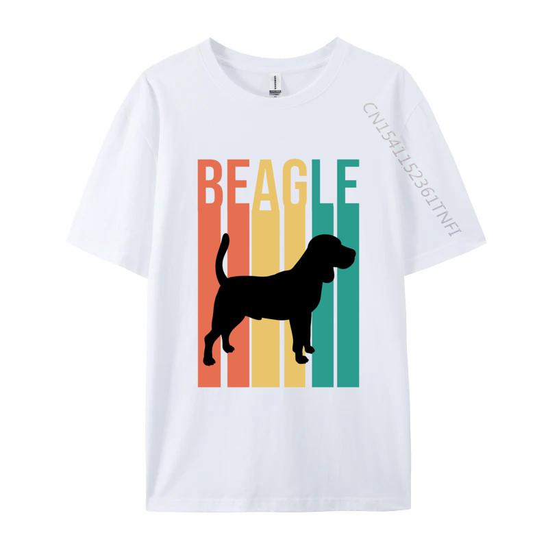 Beagle T Shirt Funny Dog Lover Shirt For Men Casual On Sale Cotton Tops Shirts Dog Silhouette Camisa for Men