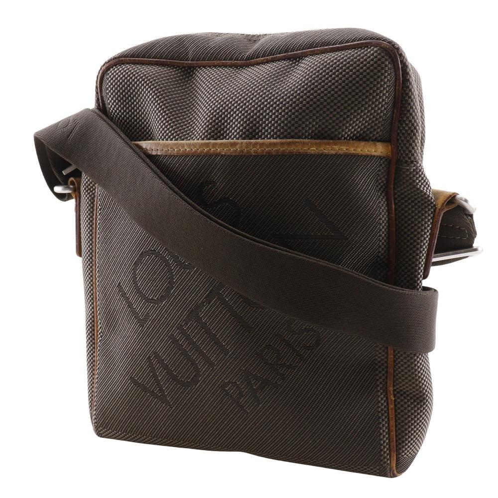 LOUIS VUITTON Sitadan NM Shoulder Bag M93224 Tail Brown Damier Jean Canvas mens Used
