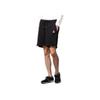 Jordan Essentials Logo Mid-Waist Cotton Casual Shorts V1 Men Bottoms Black DA9823-010