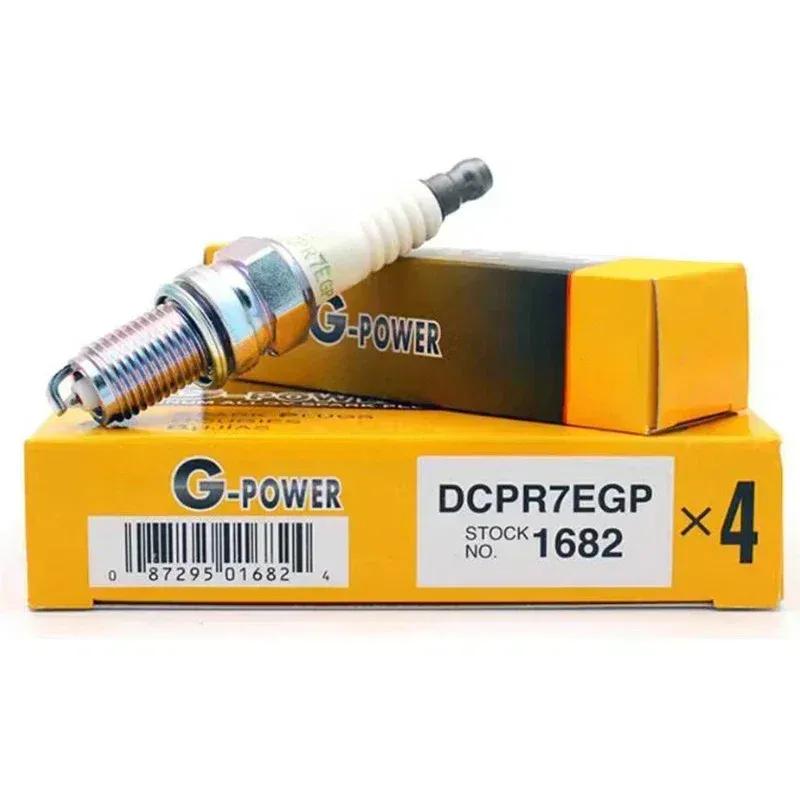 4/6 шт. 1682 DCPR7EGP Иридиевая свеча зажигания для BMW E36 Chevrolet Aveo Spark Fiat Grande Punto Panda Doblo Daihatsu Lancia Opel 4pcs