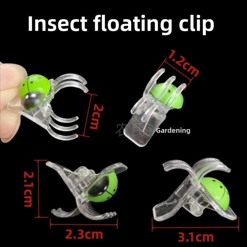 

1 шт. Зажим-божья коровка Зажим-орхидея-бабочка Украшение в виде насекомого Фигурный зажим Рамка для поддержки вьющихся растений Зажим для фиксации 1PCS