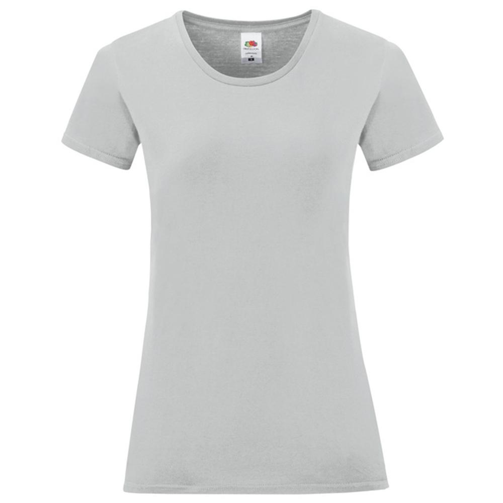 Fruit of the Loom Womens/Ladies Iconic Combed Cotton T-Shirt