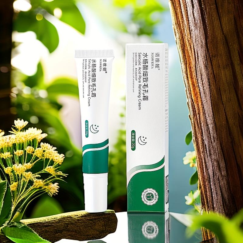 

Азелаиновая салициловая кислота Минимизирующий поры гель-крем для жирной кожи Удаление черных точек Осветляющие отбеливающие средства зелёный