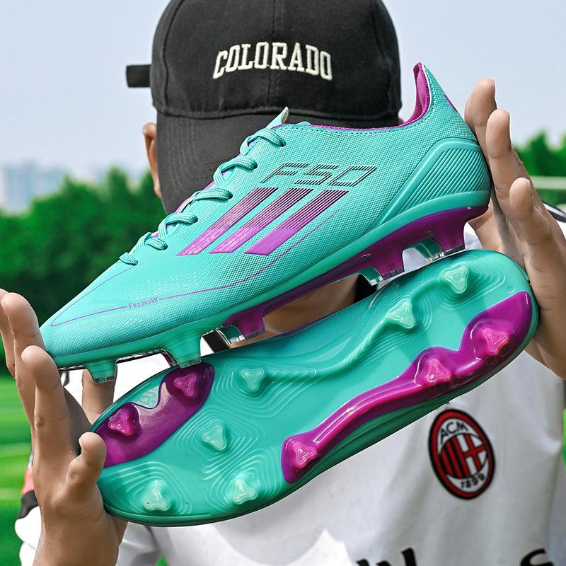 Competition Spike Sneakers Low-top Broken European Cup Training Men's Spikes Youth Football Shoes Students Female Price