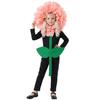 Kinder Nelkenblume Cosplay Kostüm Kreatives Pflanzen Verkleidungsoutfit für Kindergarten Bühnenauftritt Halloween Party