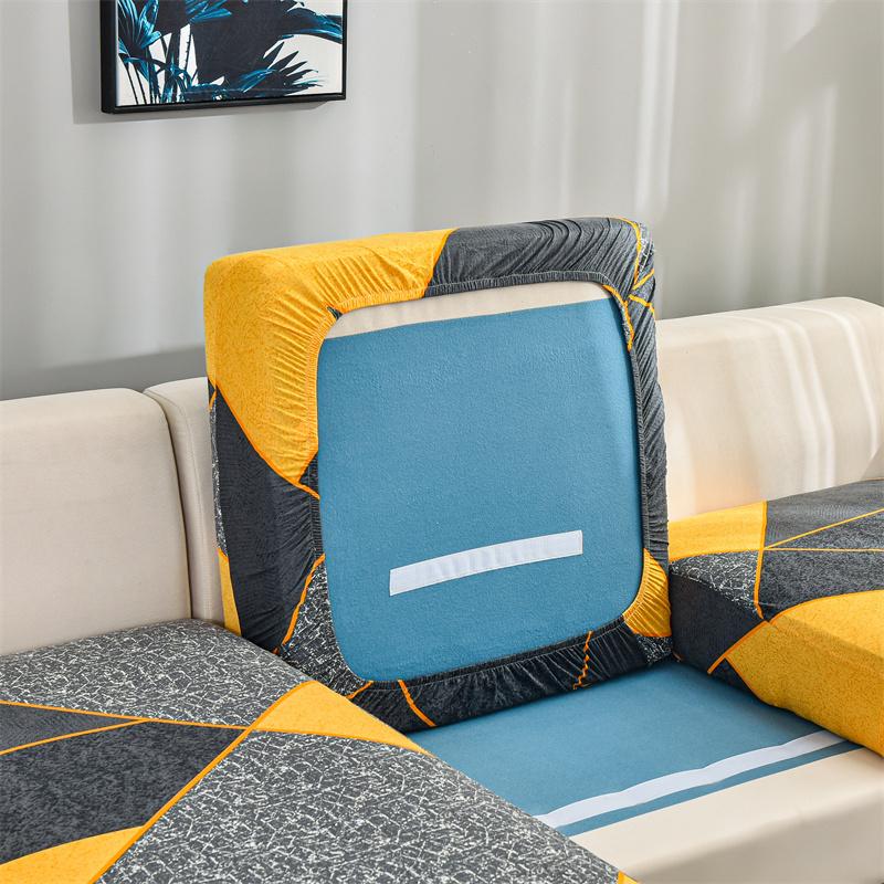 Elastic Sofa Cushion Covers Printed Plaid Sofa Seat Slipcover For Living Room Sofa Chair Couch Cover Home Use Decor Cover 1234seater