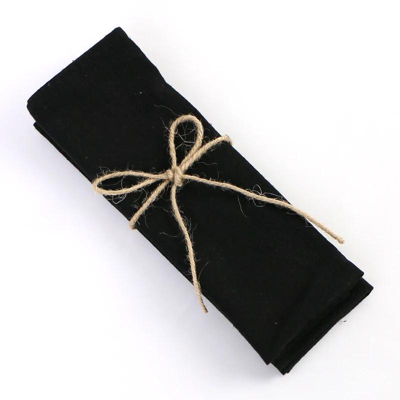 20PC Christmas Green Red Cotton Cloth Napkins 30X45cm Dinner Washable Napkins With Hemmed Edges For Restaurant Wedding And Hotel