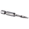 Hex Handle Tap Drill Bits M4 HSS 1/4" Hex Shank Drill & Tap Taper Drill Bits Power Tool Part