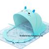 Foldable Baby Mosquito Net Cover, Bottomless Yurt-Style, Portable Blackout, No Installation Needed