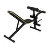 Multifunction Workout Bench Foldable Soft PU Adjust Back Cushion Strength Training Chair