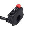 Universal Pair Classic Motorcycle Start Kill Horn Hazard Light Headlight Switch Power 12V Universal Handle Switch To 7/8' 22Mm Handlebar For Yamaha Sr