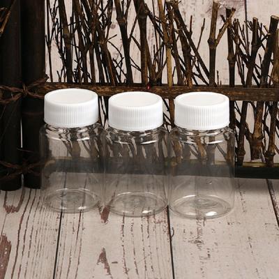 7-pack PET Transparent Split Bottle 15-80ML Large Mouth Plastic Bottle