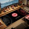 Eintracht Frankfurt Large Size Mouse Pad Large Gaming Table Cushion Non-slip Laptop Tablet Big Mousepad XXL Mat Mini PC Playmat With Lock Edge